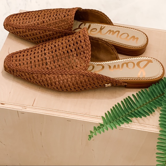 Sam Edelman brown woven mule, size 9 - Picture 4 of 6